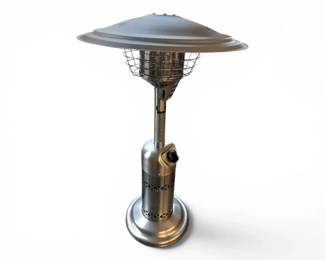 114 TabletopPropanePatioHeaterStainlessSteelFinish