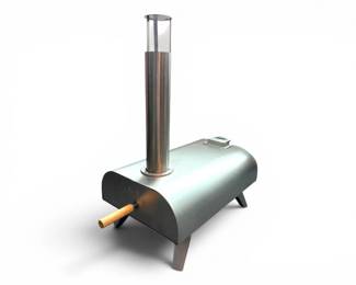 143 HighornPortableOutdoorPizzaOvenStainlessSteel