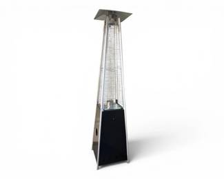 23 89PyramidPatioPropaneHeaterwGlassFlameTube