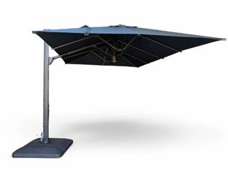 117 SeasonsSentrySolarLEDTwinCantileverUmbrellawRemote