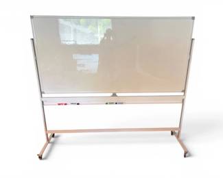 151 KamelleoMobileDoubleSidedRollingWhiteboard73Wide