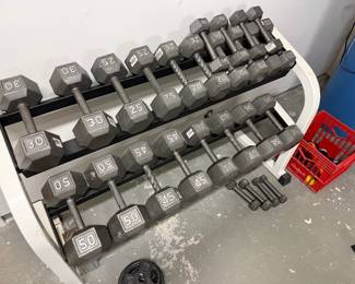Dumbell, Weights