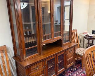 Antique Hutch/China Cabinet