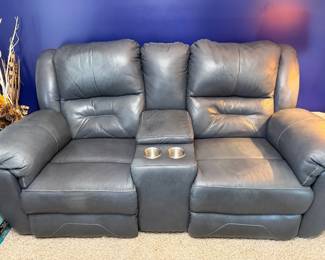 Very ComfortableDual Leather Recliner Theater seating