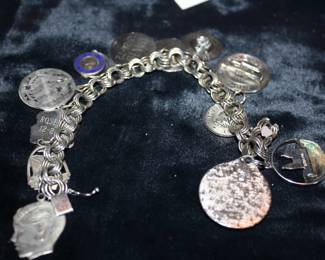 925 Sterling Silver Charm Bracelet