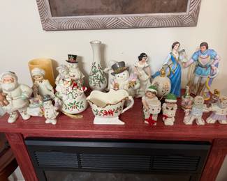 Lenox Porcelain Christmas Pieces
