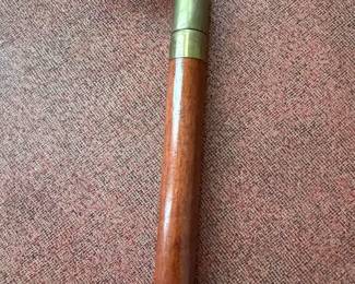 Vintage Brass Duck Head Cane