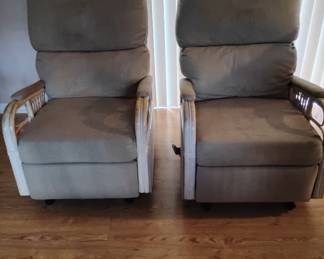 Pair of Rocker Recliners