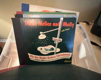 Vintage records not many