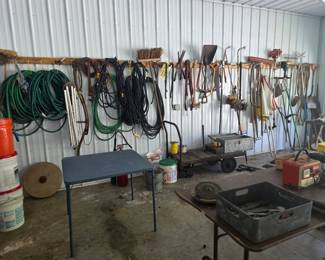 Garage tools etc