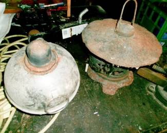 OLD LIGHT CAST IRON