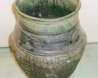 OLD FLOWER URN