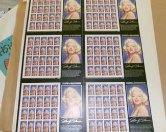 MARLYN MONROE STAMPS