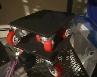 Heavy Duty Furniture Dolly with Red Wheels
