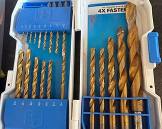 HART 135-Piece Titanium Drill Bit Set