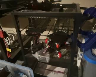 Metal Tool Cart with Casters
