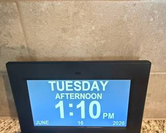 Digital Calendar Clock for Seniors/Dementia