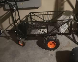 SuperHandy Electric Utility Cart Wagon