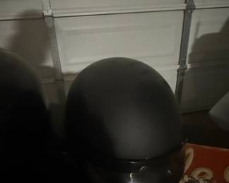 Matte Black Motorcycle Half Helmet
