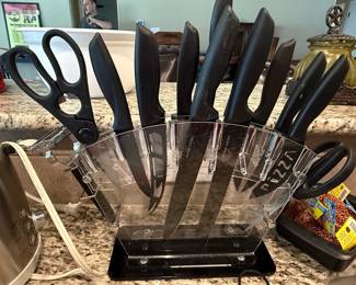 Home Hero Knife Set with Block and Shears