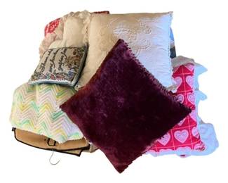 269 - Lot of Throw Pillows and More