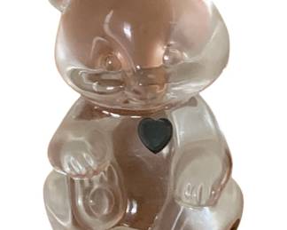 264 - Fenton Glass Bear - 3.5 Inches Tall