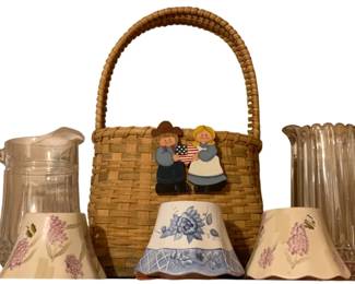 389 - Woven Basket & More