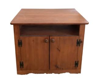 248 - Wood Cabinet Stand - 28 x 21 x 24