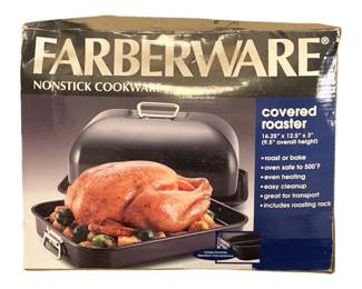 499 - Farberware Covered Roaster - in box