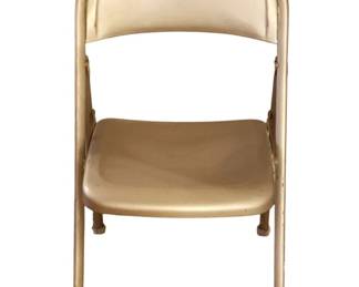 459 - Metal Folding Chair - 33 x 18 x 19