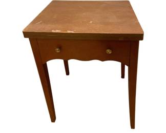 707 - Sears Kenmore Sewing Machine Table (Description): 44 x 17.5 x 48