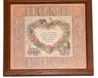 382 - Framed Print - 11.5 x 11.5