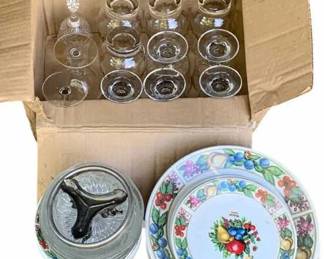 11 - Assorted Glassware