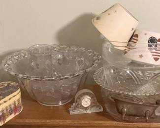 370 - Lot of Assorted Glass Bowls & More