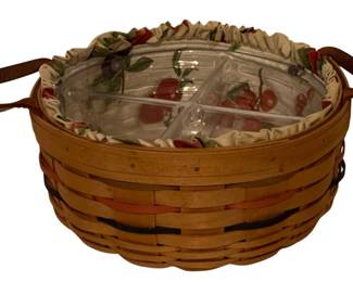 406 - Longaberger Basket - 9.5 x 4
