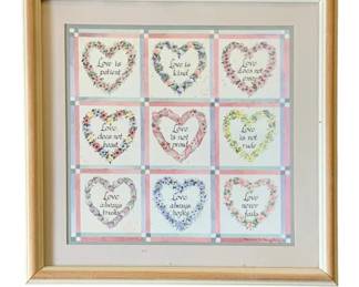 674 - Framed Print - 17.5 x 18