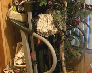 400 - Assorted Items to include treadmill (Description): Used as is electric/electronic/mechanical item. No guarantee all components, untested.