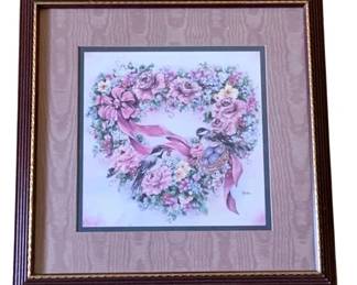 669 - Framed Print - 13.5 x 14
