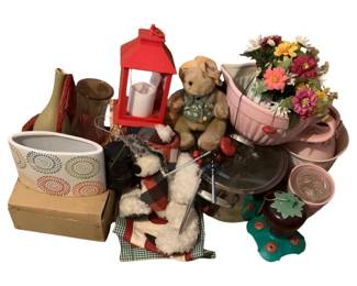 380 - Lot of Assorted Decor Items