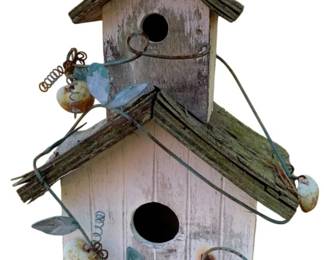 96 - Birdhouse - 9.5 x 6.5 x 4.25