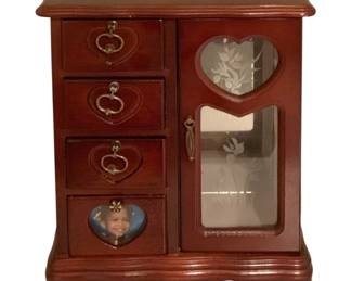 622 - Jewelry Box - 20.5 x 9 x 5