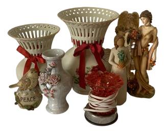 310 - Lot of Assorted Vases, Figurines & More