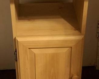 481 - Wood Cabinet Stand - 28 x 14 x 13