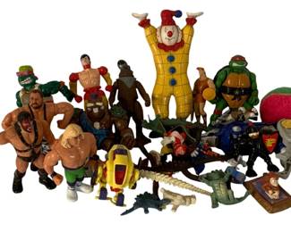 227 - Lot of Assorted Vintage Toy Figures & more
