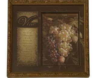 317 - Framed Religious Print - 13 x 13