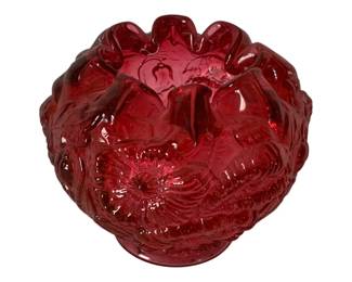 215 - Fenton Glass Vase - 4" Tall