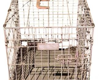 16 - Collapsible Metal Kennel - 24 x 17 x 19