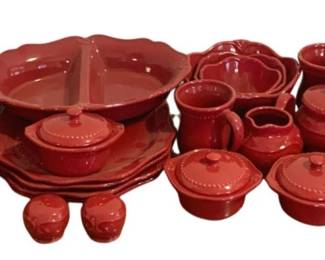 507 - 38pc Princess House "Pavillion" Dishes