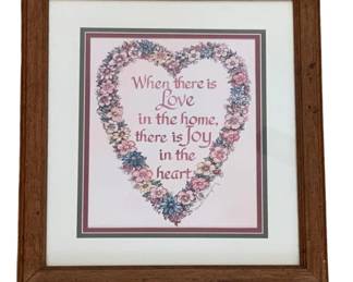 213 - Framed Print - 17.25 x 15.25