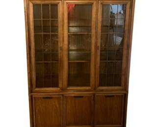 361 - Mid Century China Cabinet - 78 x 50 x 16